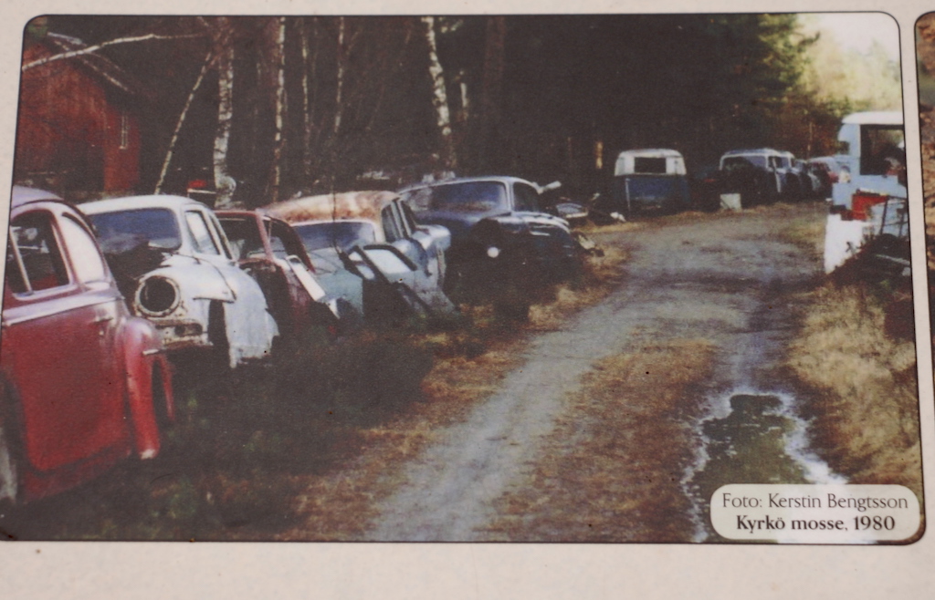 złom starych samochodów Szwecja