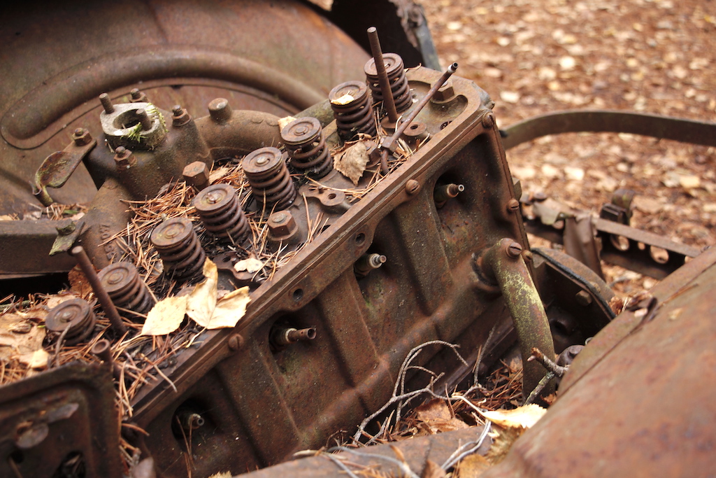 złom starych samochodów Szwecja