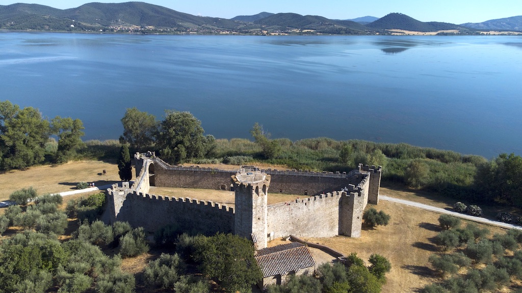 Wyspa Jezioro Trazymeńskie