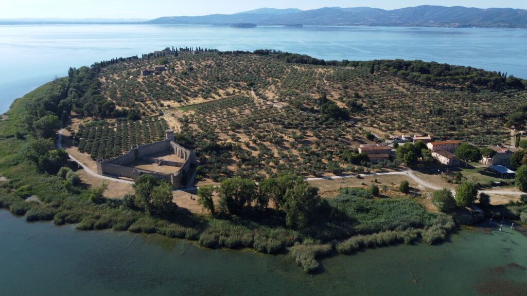 Wyspa Jezioro Trazymeńskie