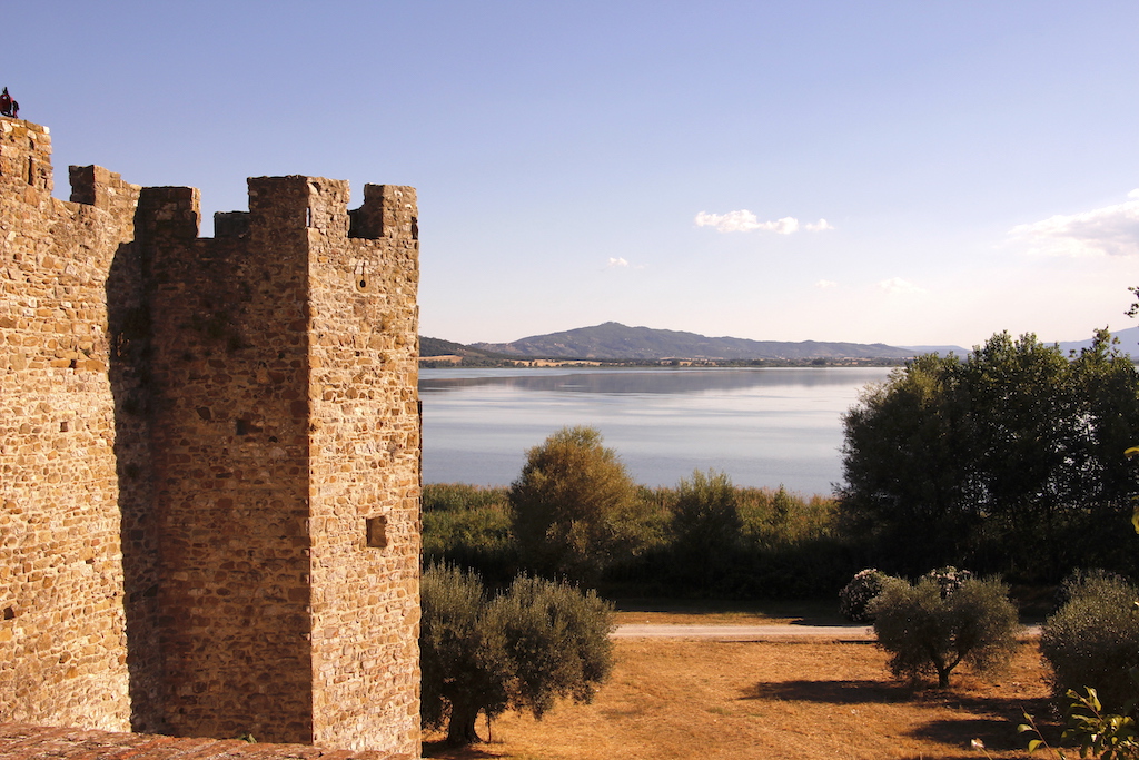 Wyspa Jezioro Trazymeńskie